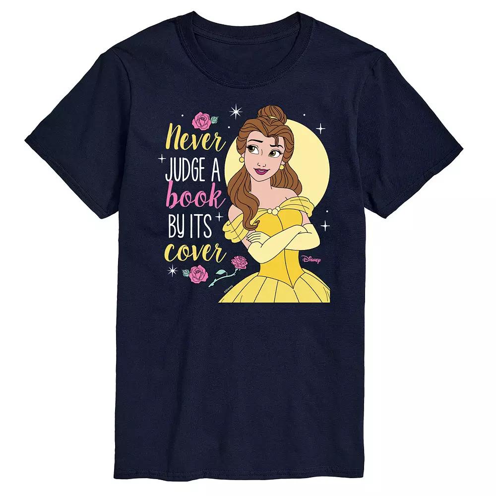 Disney Princess Big & Tall Never Judge Book By Its Cover Graphic Tee, Men's,  Product Image