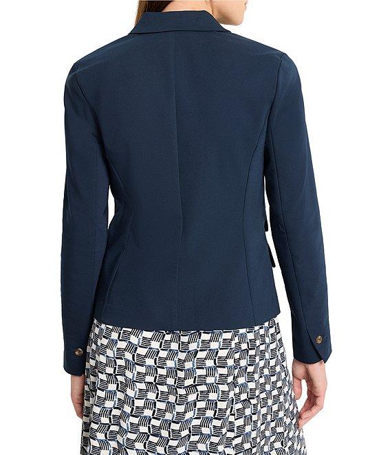 NIC + ZOE Seasonless Double Pocket Notch Lapel Long Sleeve Blazer Product Image
