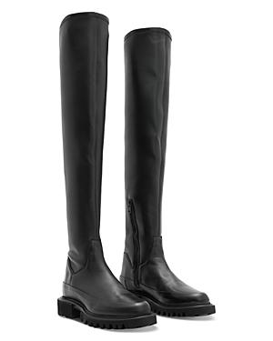 Allsaints Womens Leona Tall Straight Riding Boots Product Image