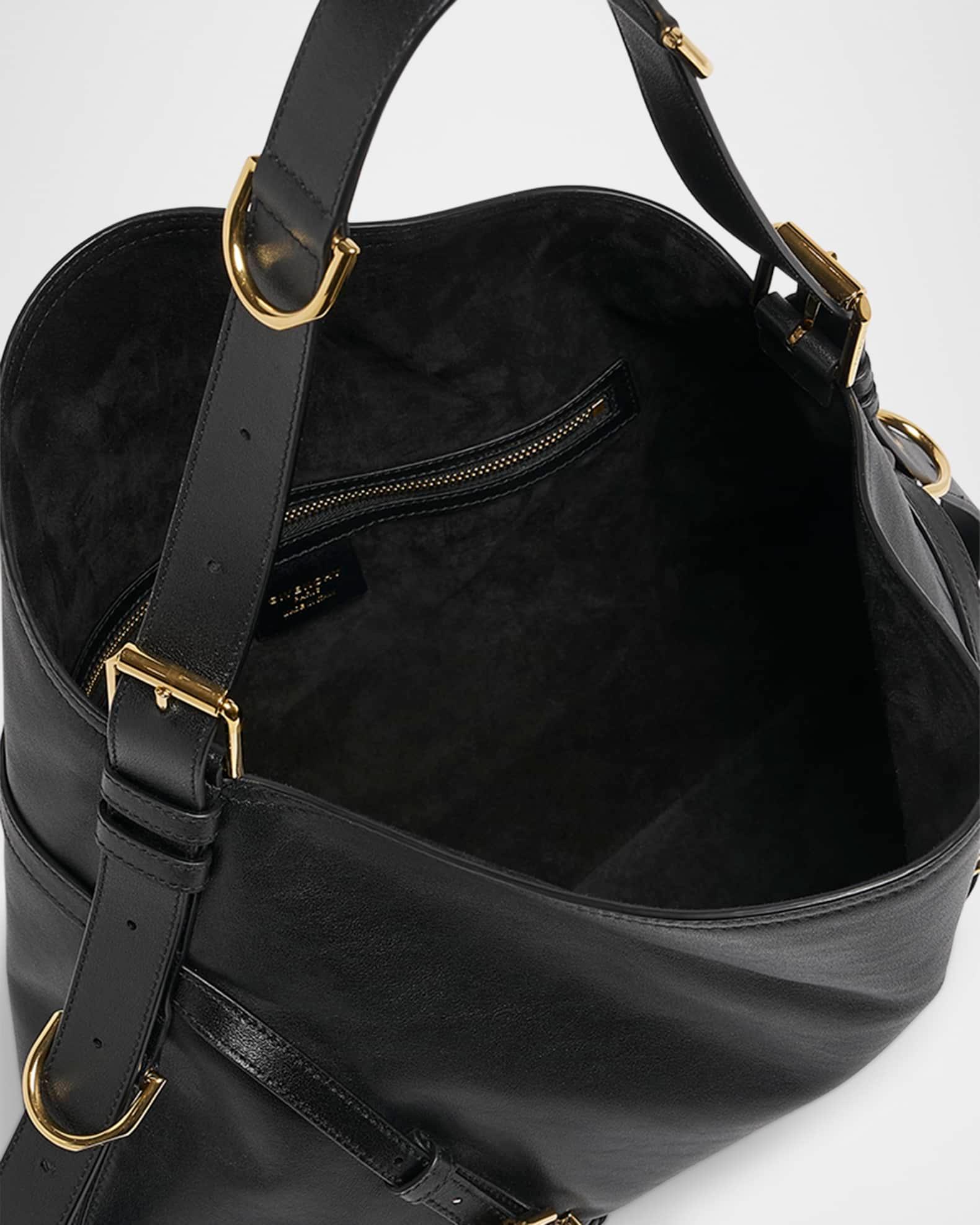 Voyou Medium Shoulder Bag in Shiny Leather Product Image
