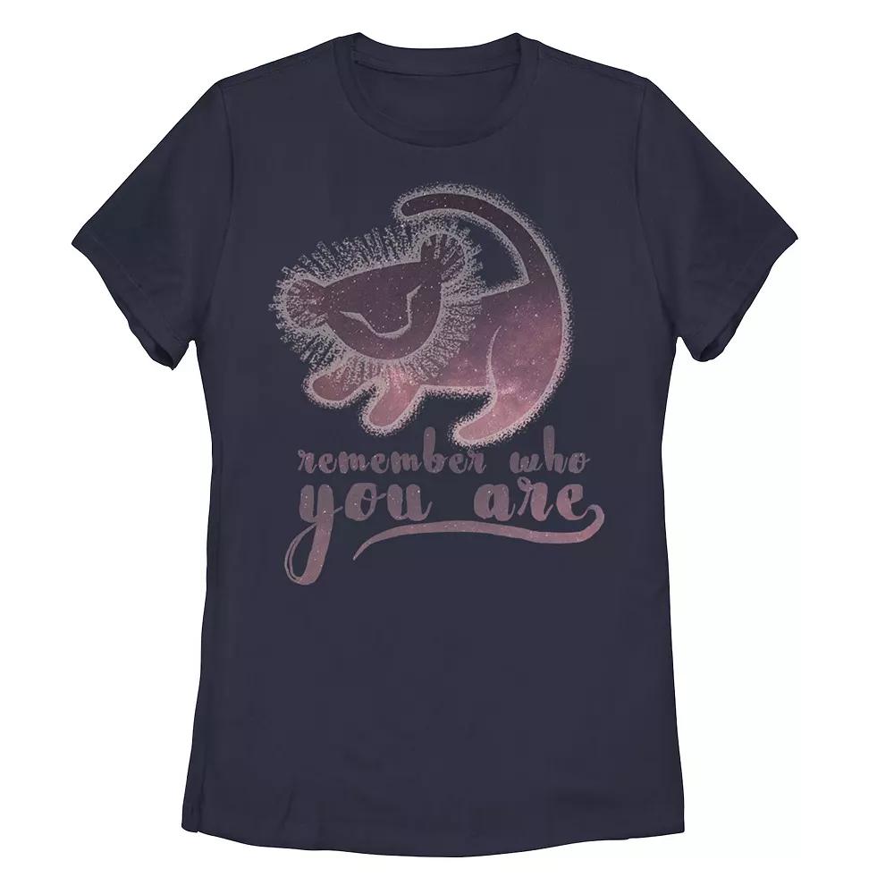 Juniors' Disney's Lion King Simba Remember Painting Graphic Tee, Girl's,  Product Image