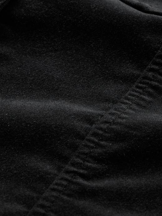 Velvet Denim Mini Shirtdress Product Image