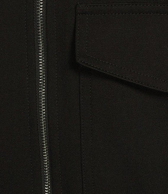 Calvin Klein Ponte Point Collar Bomber Jacket Product Image