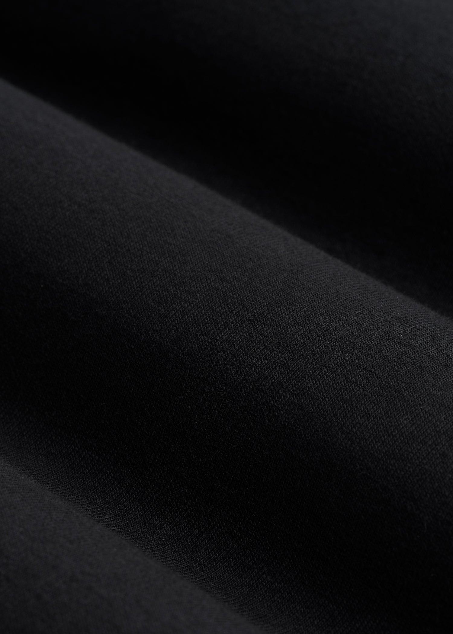 Tech Motion Fleece Hooded Popover for Tall Men in Black Male Product Image