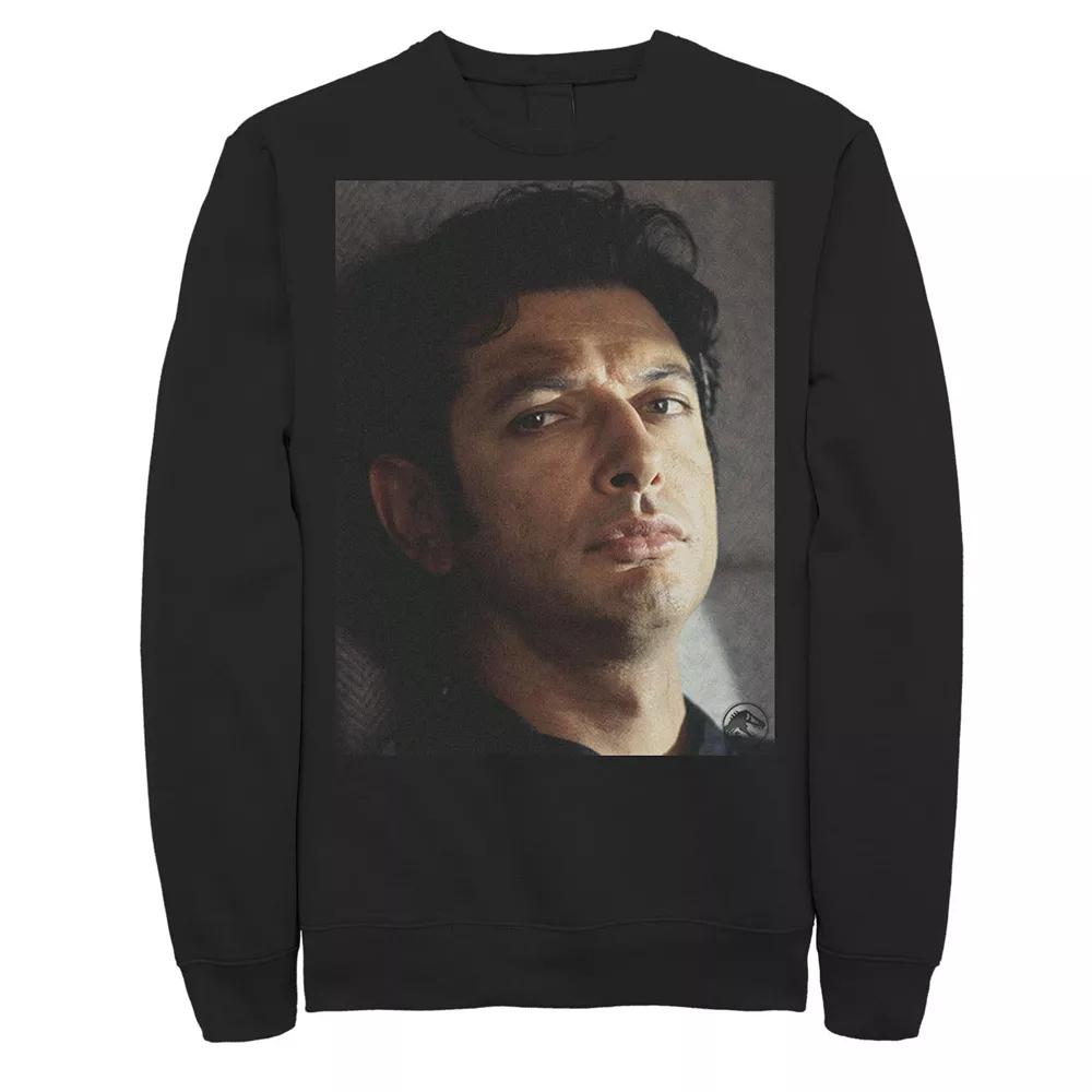 Men's Jurassic Park Jeff Goldblum Stare Sweashirt,  Product Image