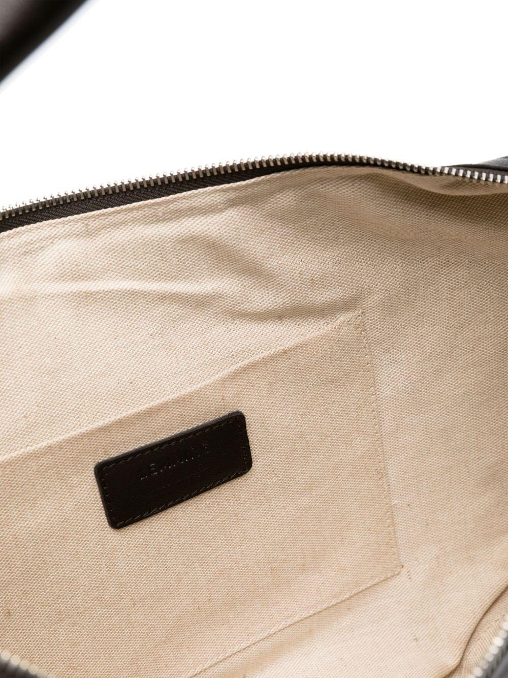 large Croissant leather shoulder bag Product Image