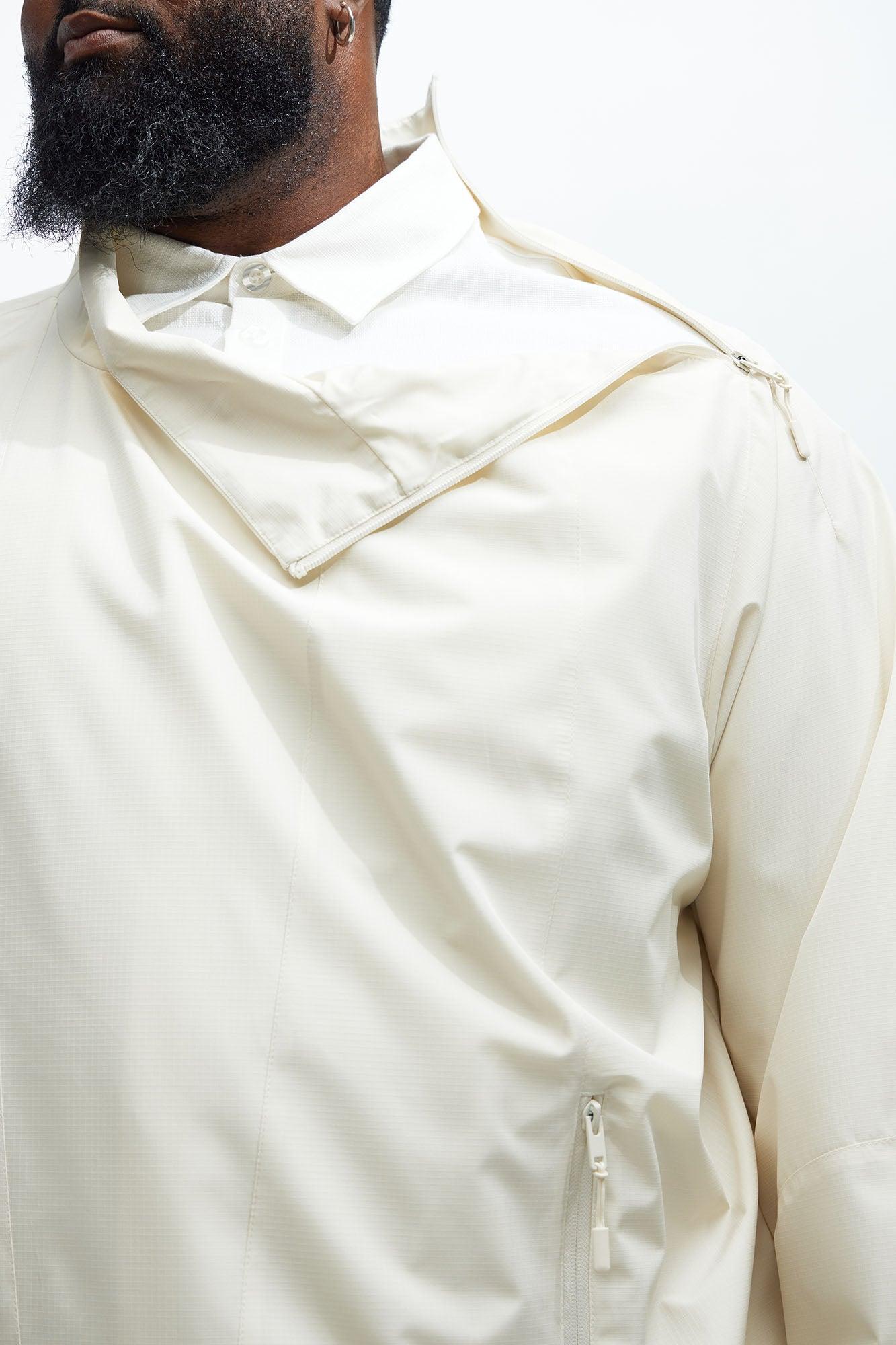 Wide Awake Lightweight Tech Jacket - Off White Product Image