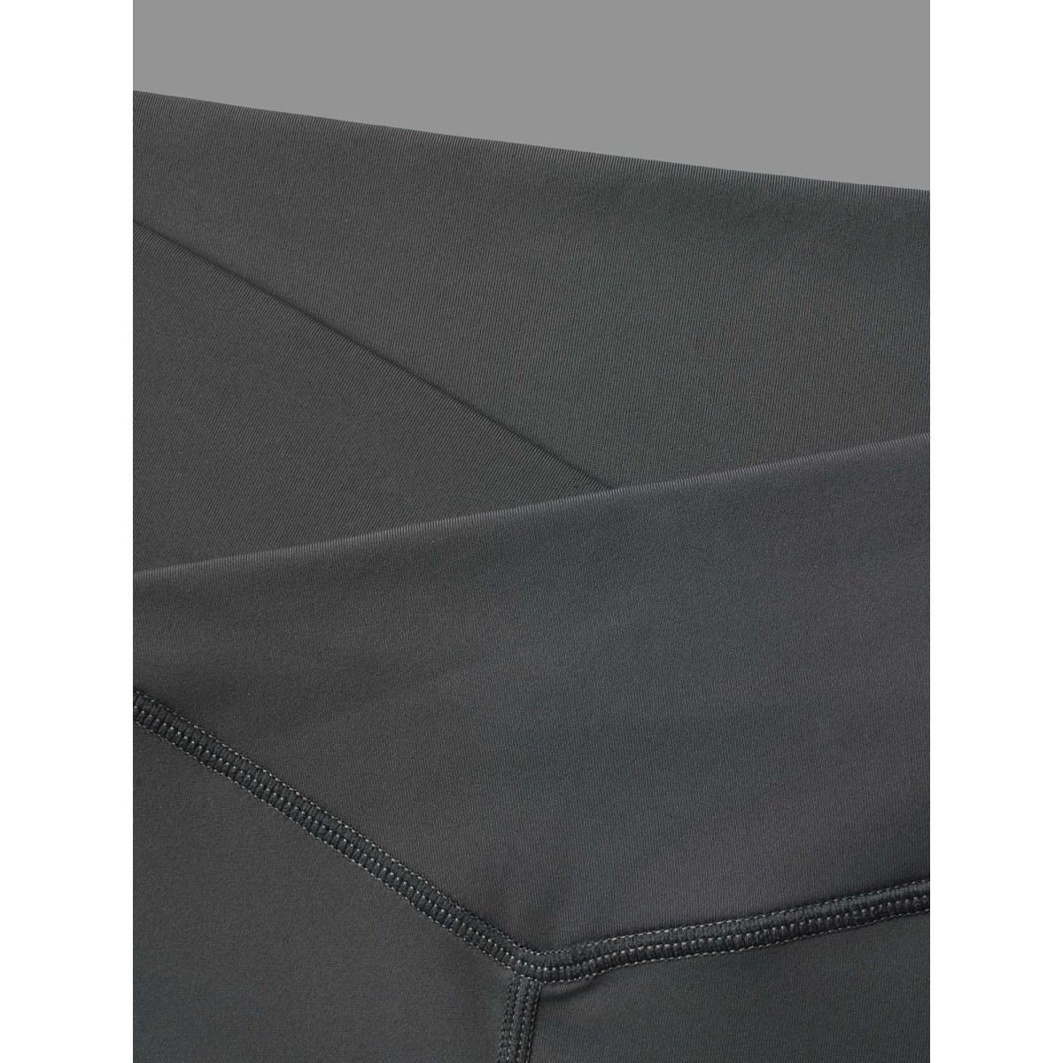 Plus Size V-Shaped Pocket Bootcut Leggings Women DimGray Casual Medium stretch Bootcut Mid Rise Everyday Leggings BloomChic 14-16/1X Product Image