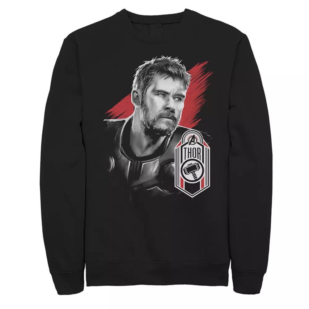 Men's Avengers Endgame Thor Poster Pullover,  Product Image