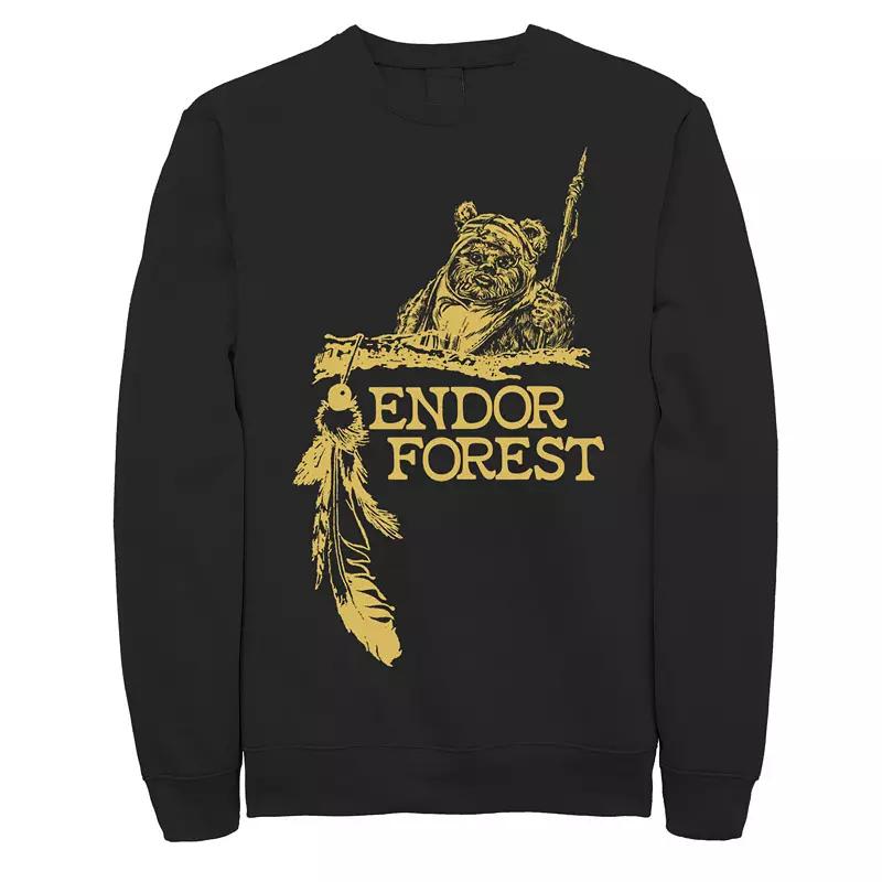 Men's Star Wars Ewok Endor Forest Sweatshirt, Boy's,  Product Image