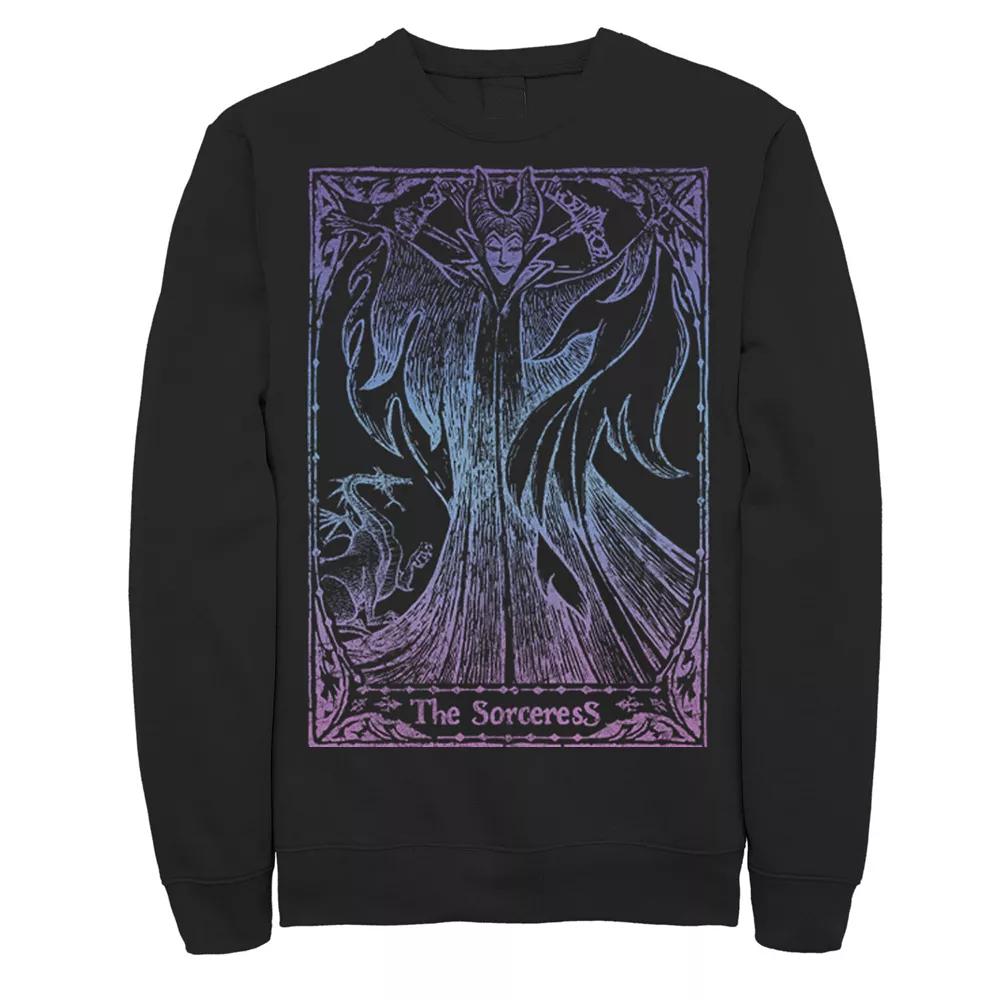 Disney's Sleeping Beauty Maleficent Men's Tarot Poster Sweatshirt,  Product Image