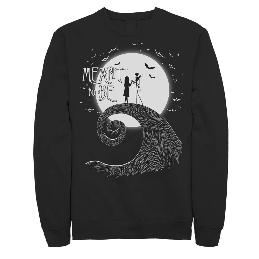 Disney's The Nightmare Before Christmas Jack And Sally Men's Sweatshirt,  Product Image