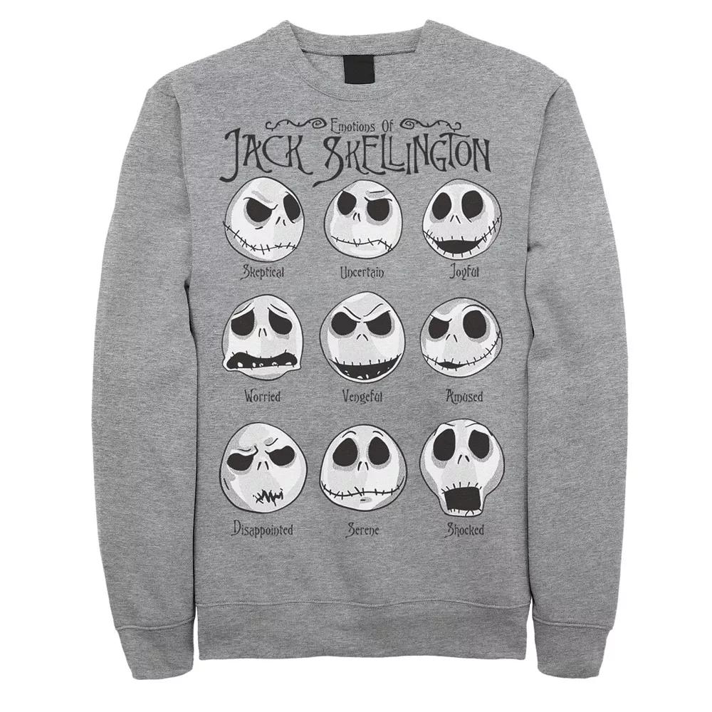 Disney's The Nightmare Before Christmas Men's Emotional Jack Sweatshirt,  Product Image