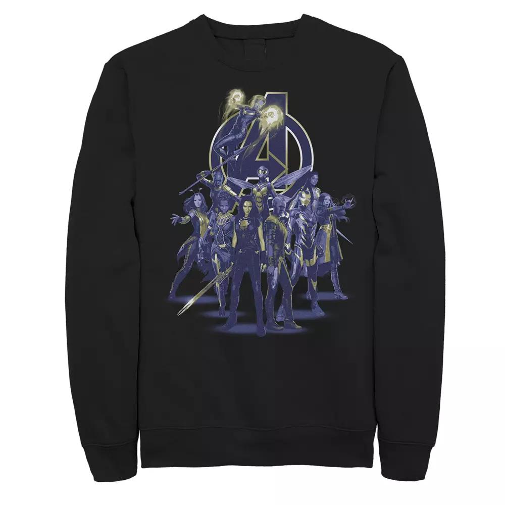 Men's Voltron: Retro Defender Kanji Space Graphic Fleece,  Product Image