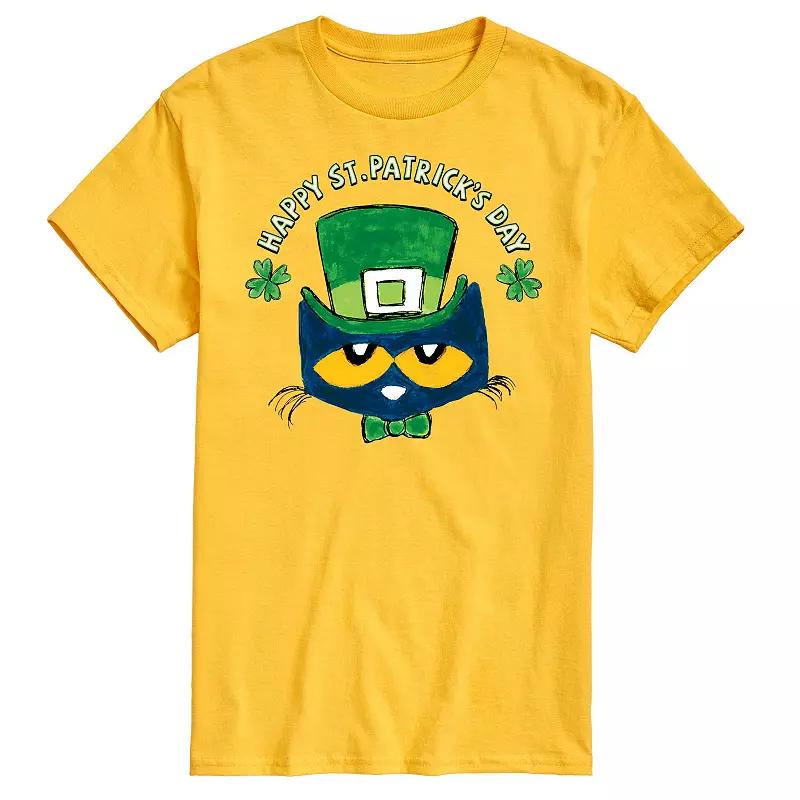 Mens Pete The Cat St Patricks Day Tee Product Image