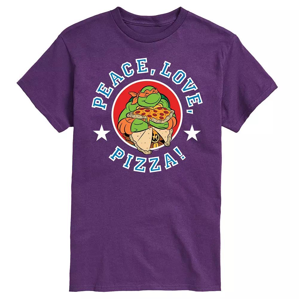 Men's Teenage Mutant Ninja Turtles Peace Love Graphic Tee,  Product Image