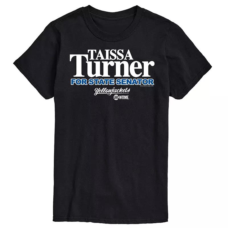 Big & Tall Yellowjackets Taissa Turner Senator Graphic Tee, Mens Product Image