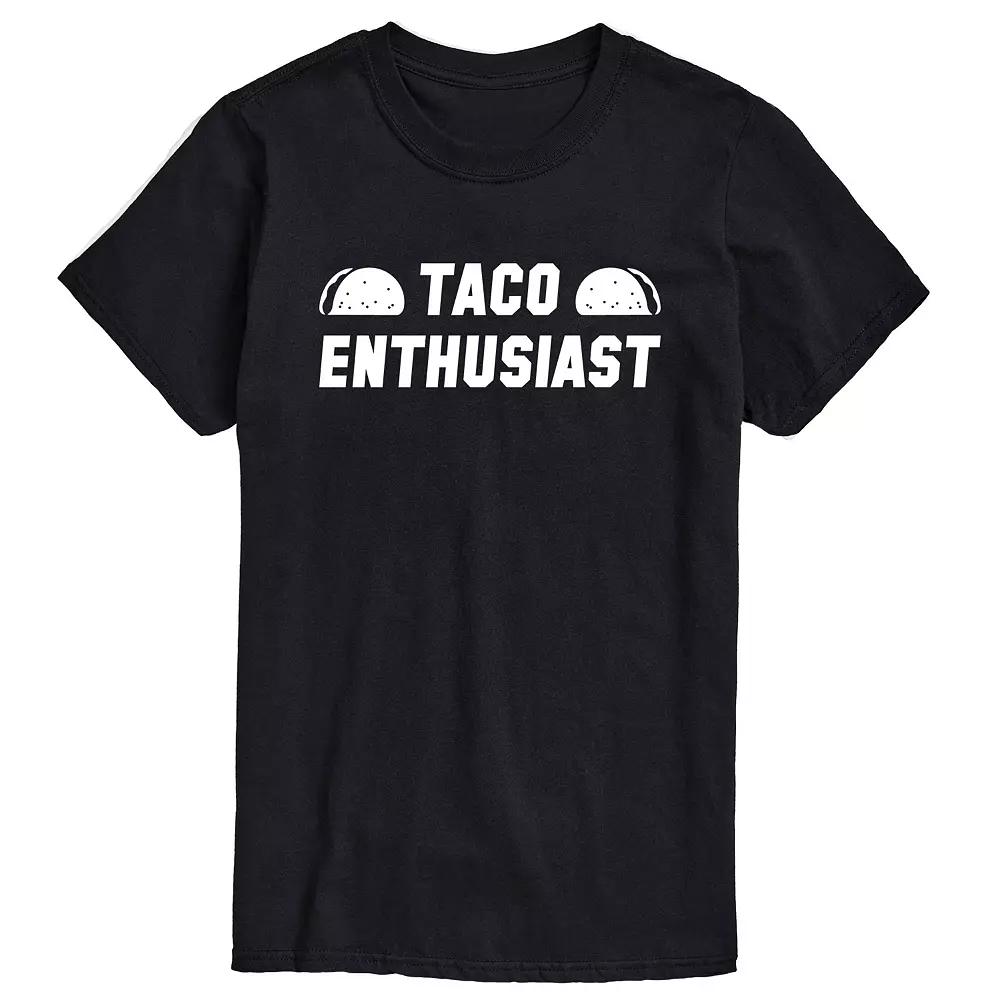 Men's Taco Enthusiast Graphic Tee,  Product Image