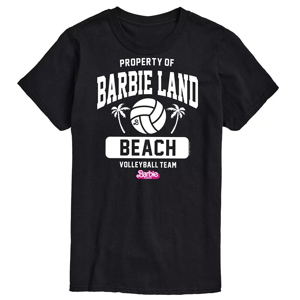 Big & Tall Barbie™ The Movie Volleyball Graphic Tee, Men's,  Product Image