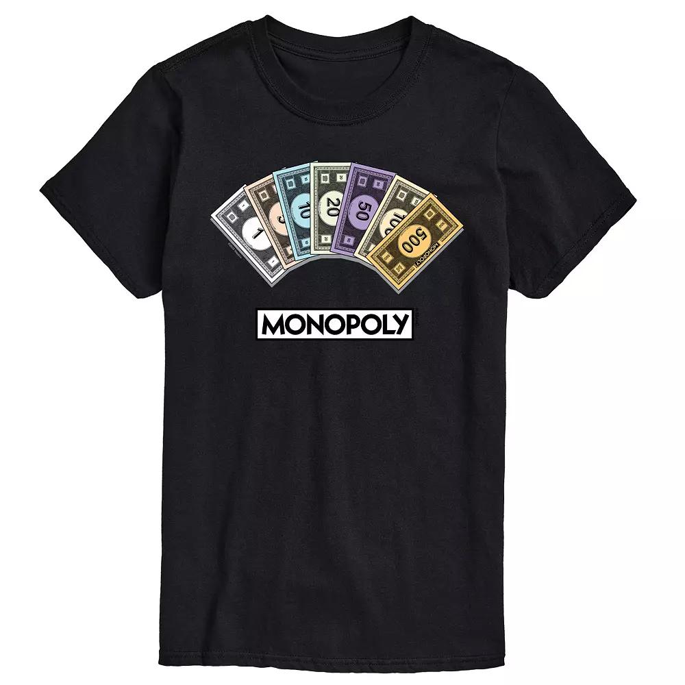Men's Monopoly Money Stack Graphic Tee,  Product Image