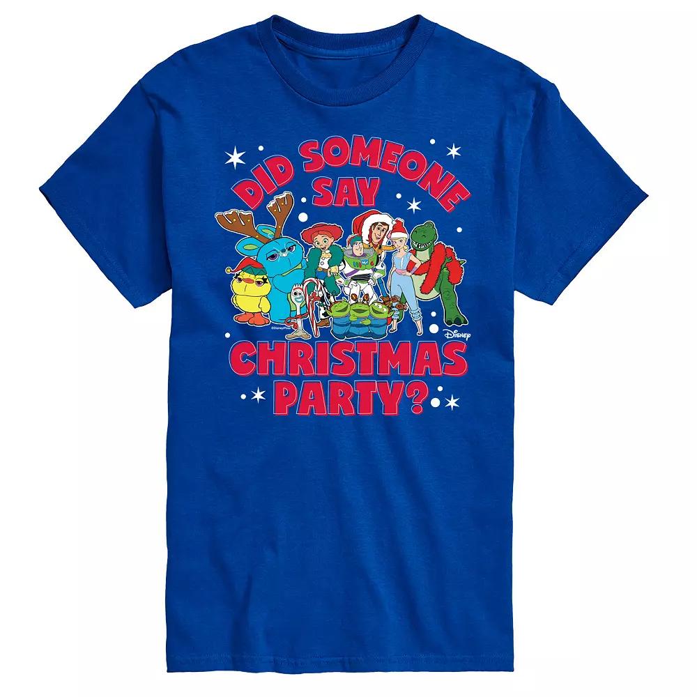 Disney / Pixar's Toy Story 4 Men's Christmas Party Graphic Tee,  Product Image