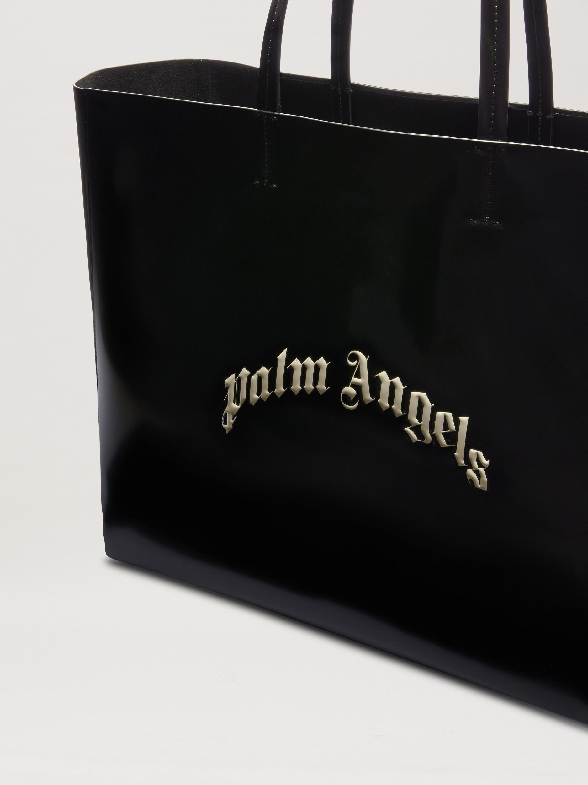 SHINY CURVED LOGO SHOPPING BA BLACK/PEAR Product Image