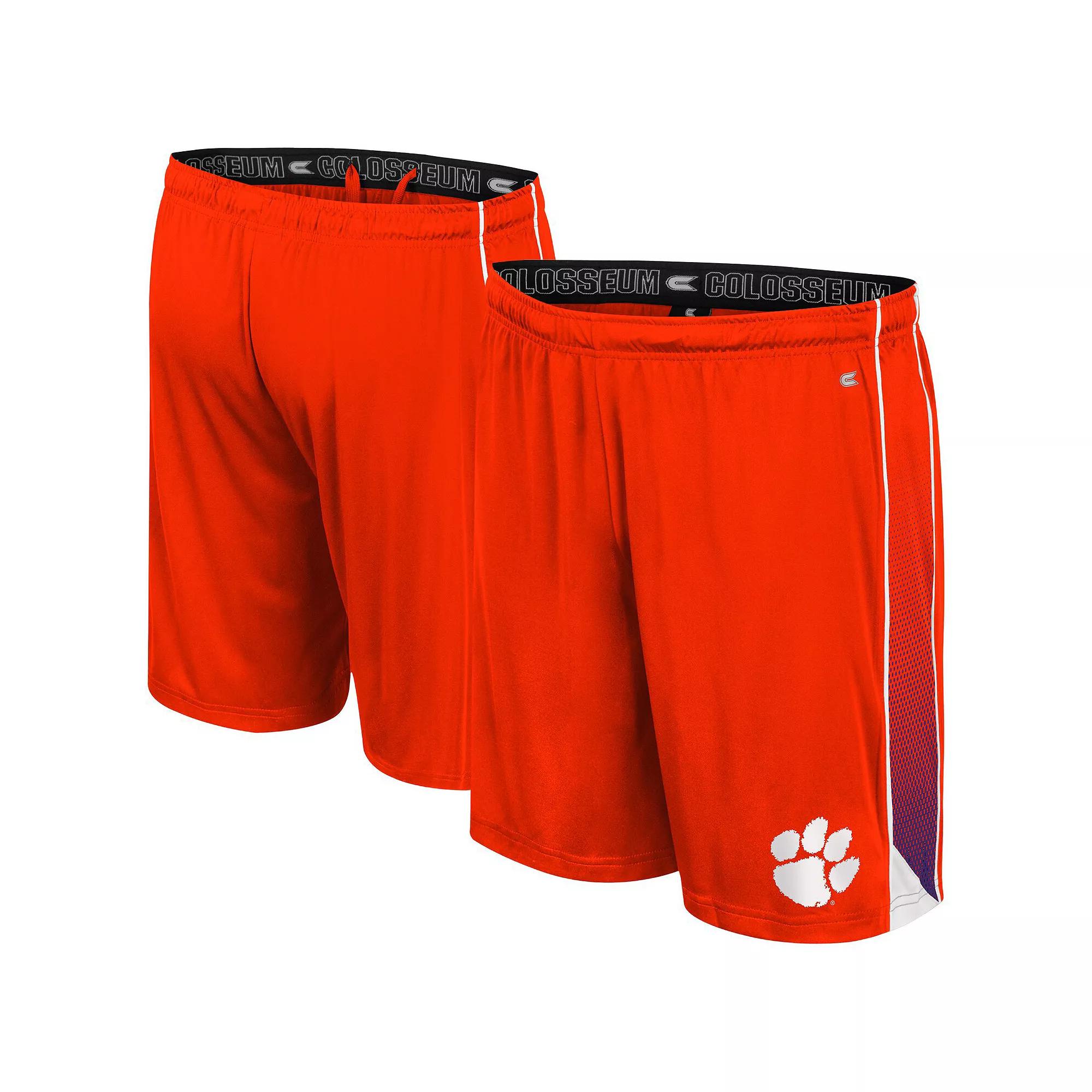 Men's Colosseum Orange Clemson Tigers Online Shorts, Size: 2XL Product Image