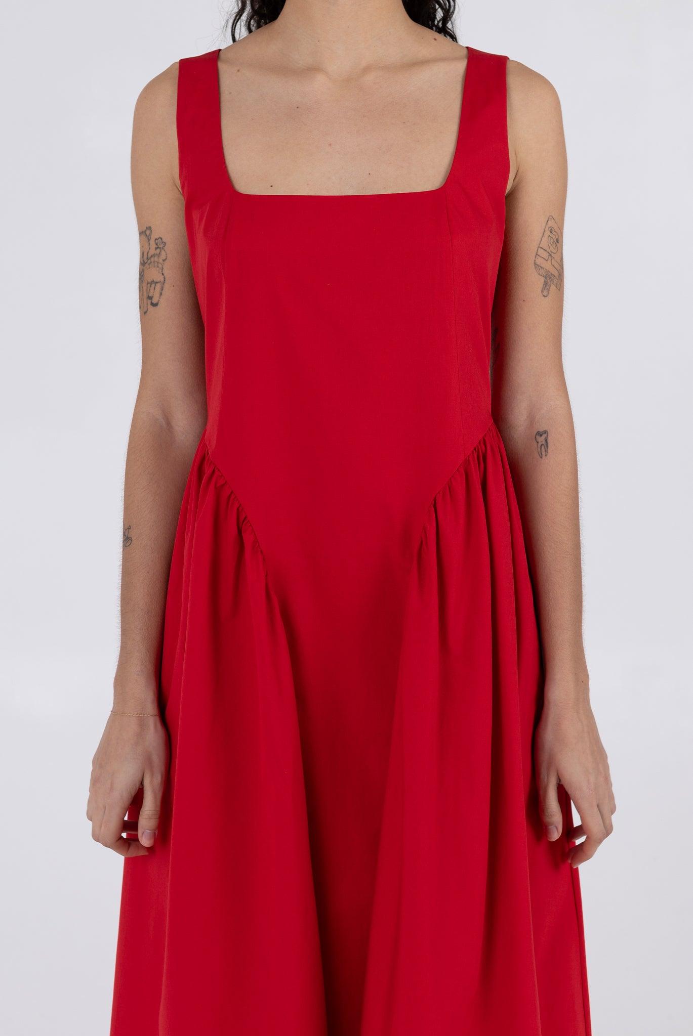 Vanessa Dress - Scarlet Product Image