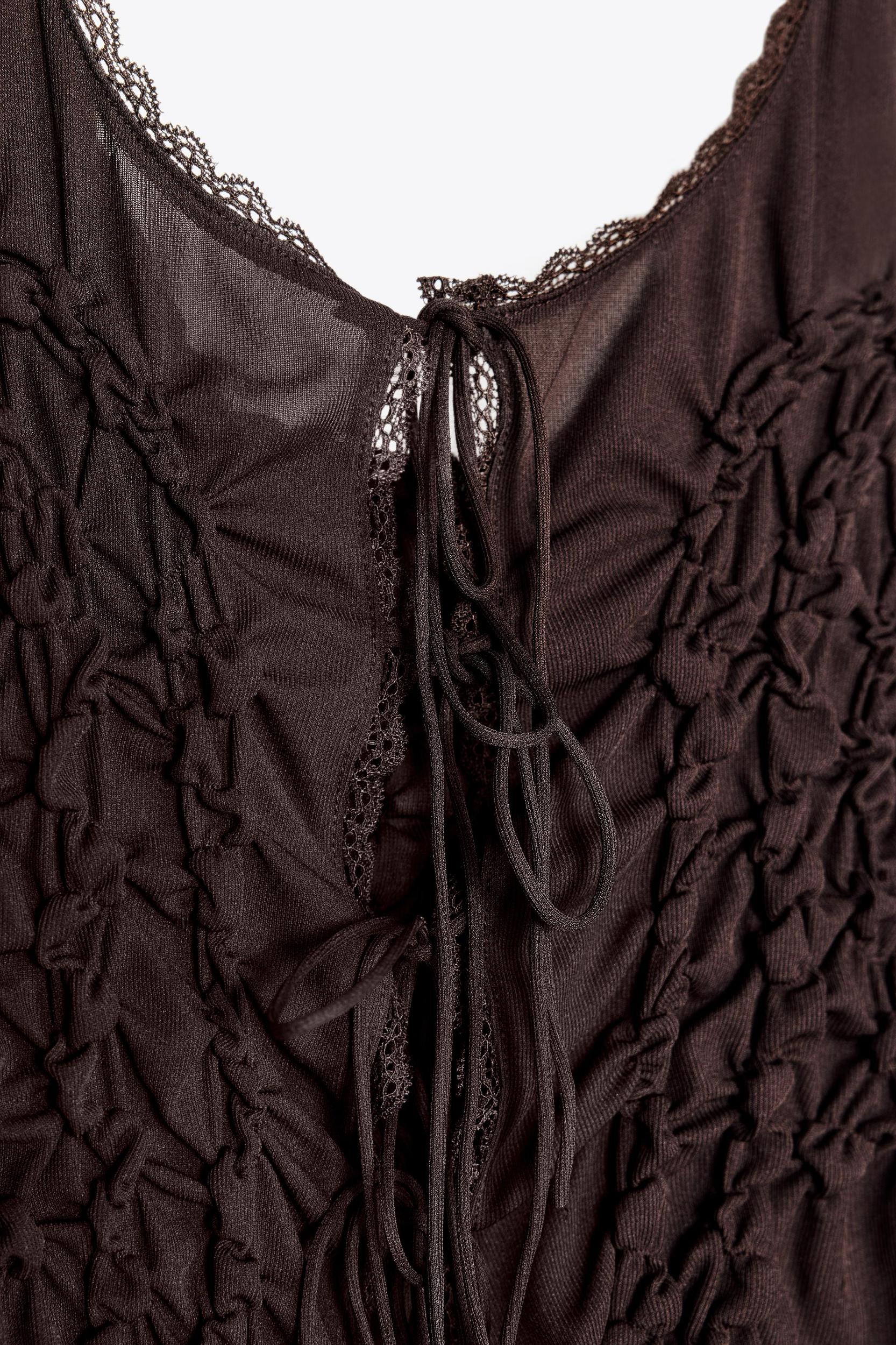 TIED RUCHED TOP Product Image