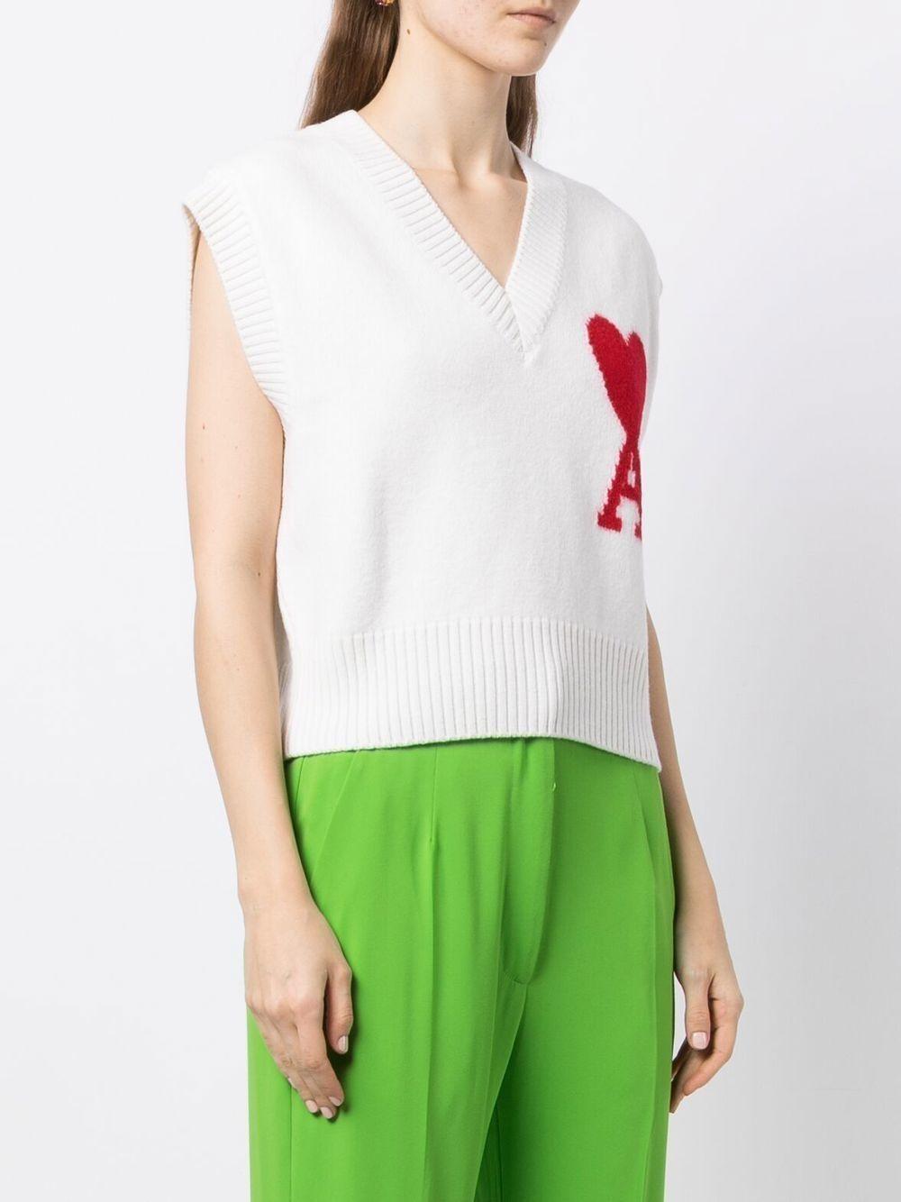 Ami de Coeur knitted vest Product Image