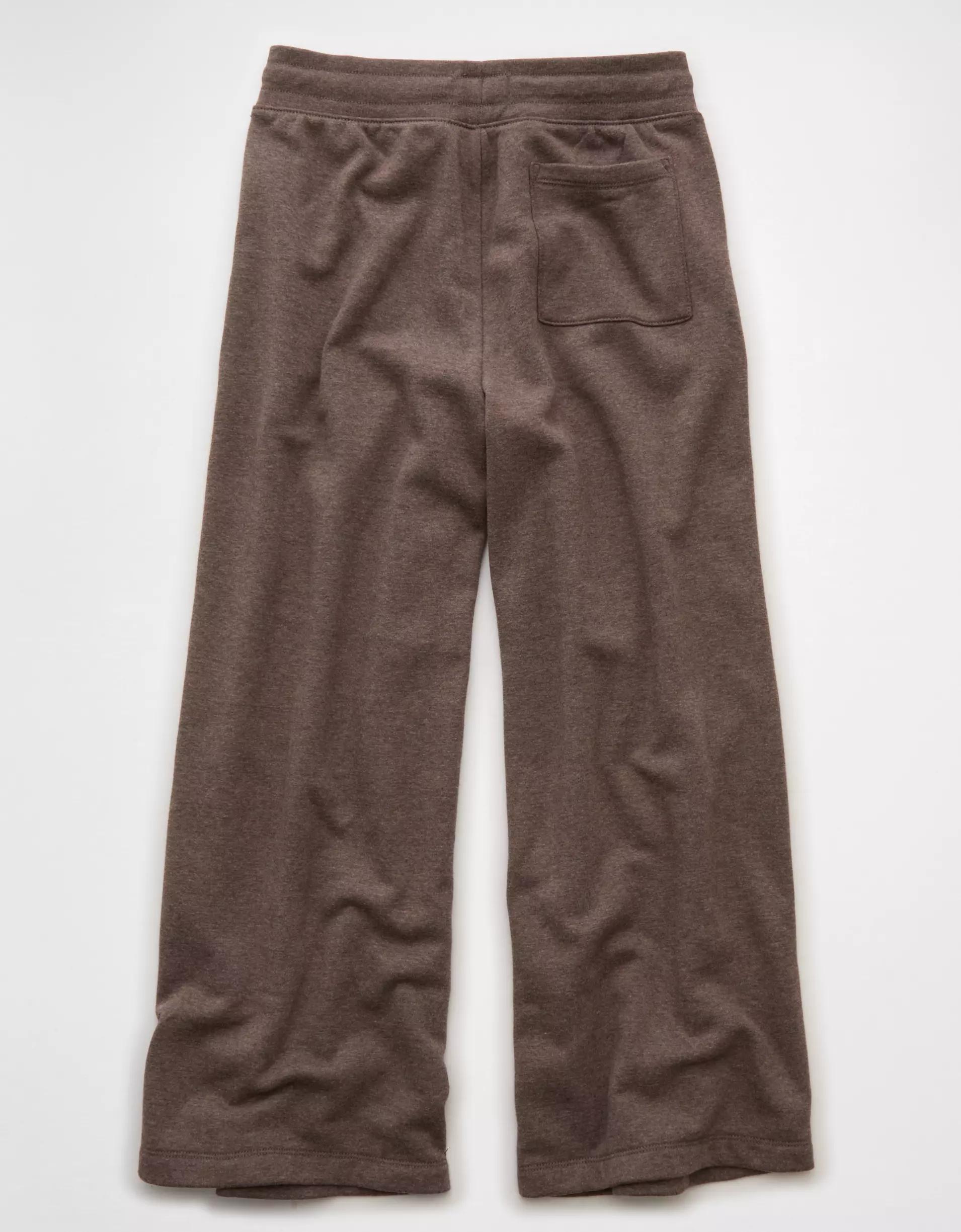 AE Everyday Luxe Wide-Leg Sweatpant Product Image