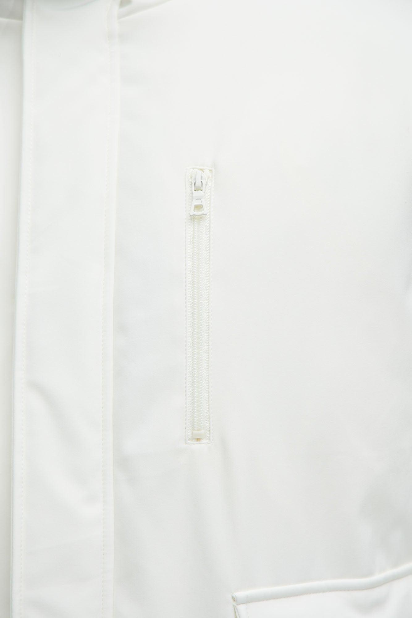 Better Days Padded Hooded Long Coat - Off White Product Image