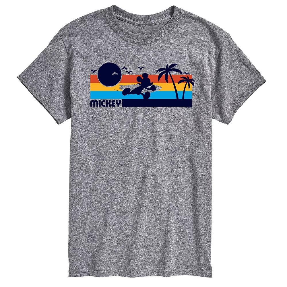 Disney's Mickey Mouse Big & Tall Sunset Graphic Tee, Men's,  Product Image