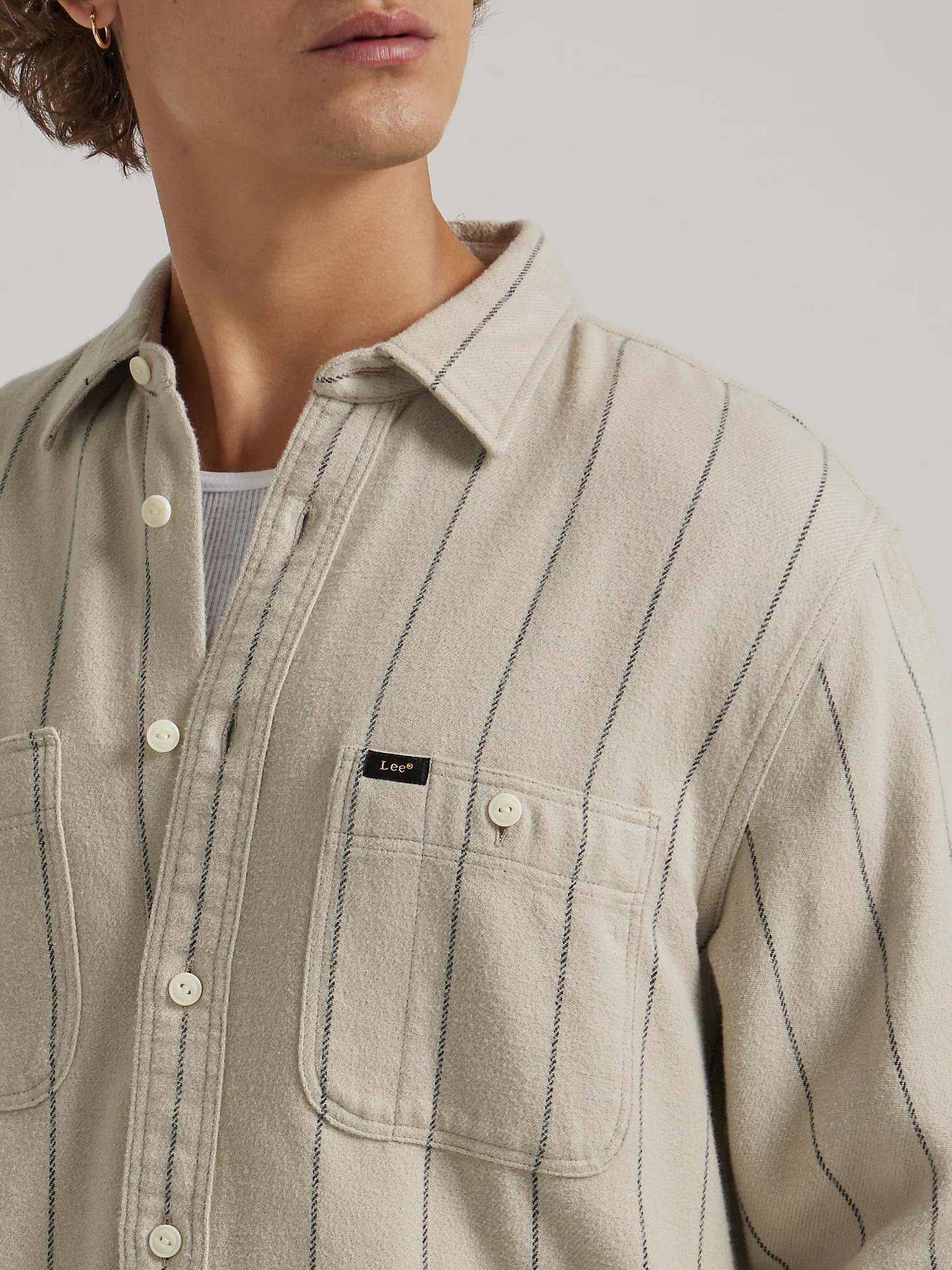 Men's Relaxed Fit 2.0 Worker Shirt | Men's Tops & Tees | Lee® Product Image