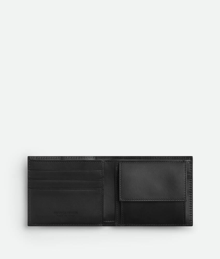 Men's Cassette Bi-Fold Wallet With Coin Purse in Dark indigo/black Product Image