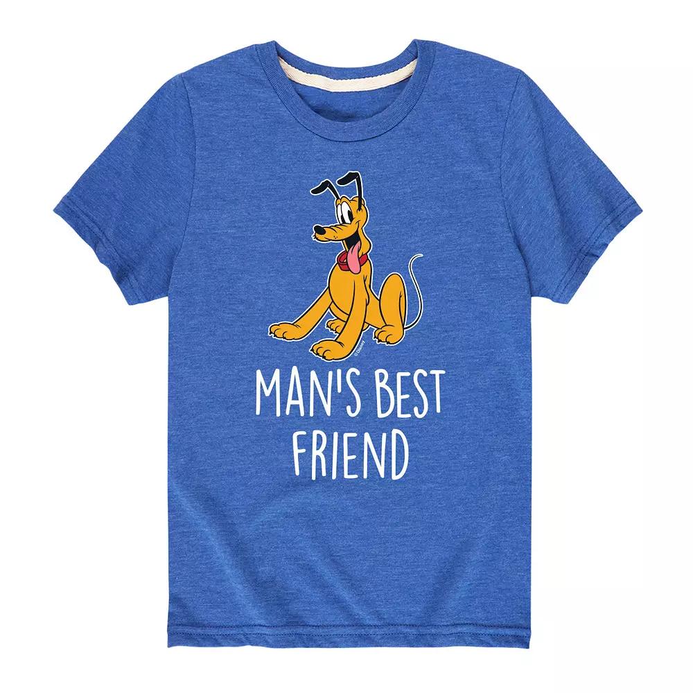 Disney's Mickey Mouse & Friends Pluto Boys 8-20 Man's Best Friend Graphic Tee, Boy's,  Product Image