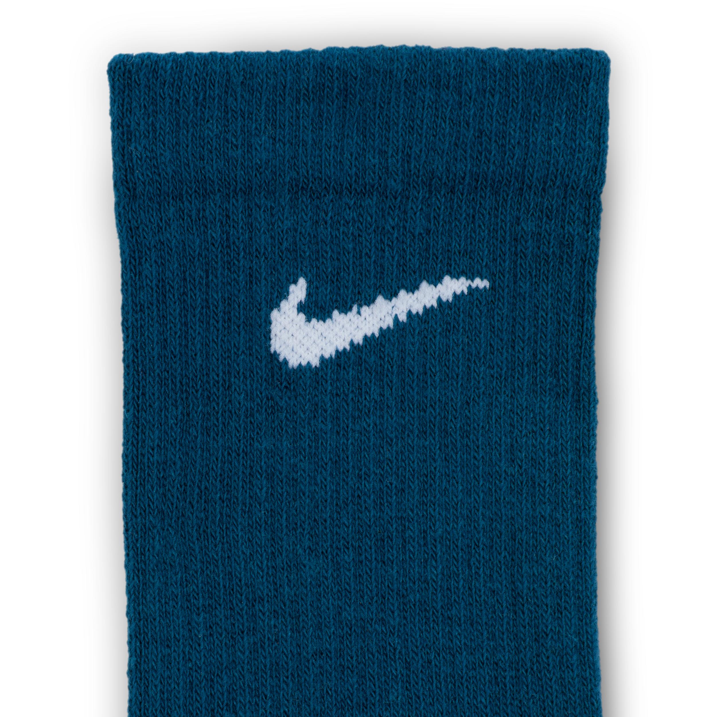 Nike Mens Everyday Plus Cushioned Training Crew Socks (6 Pairs) | SX6897-970 Product Image