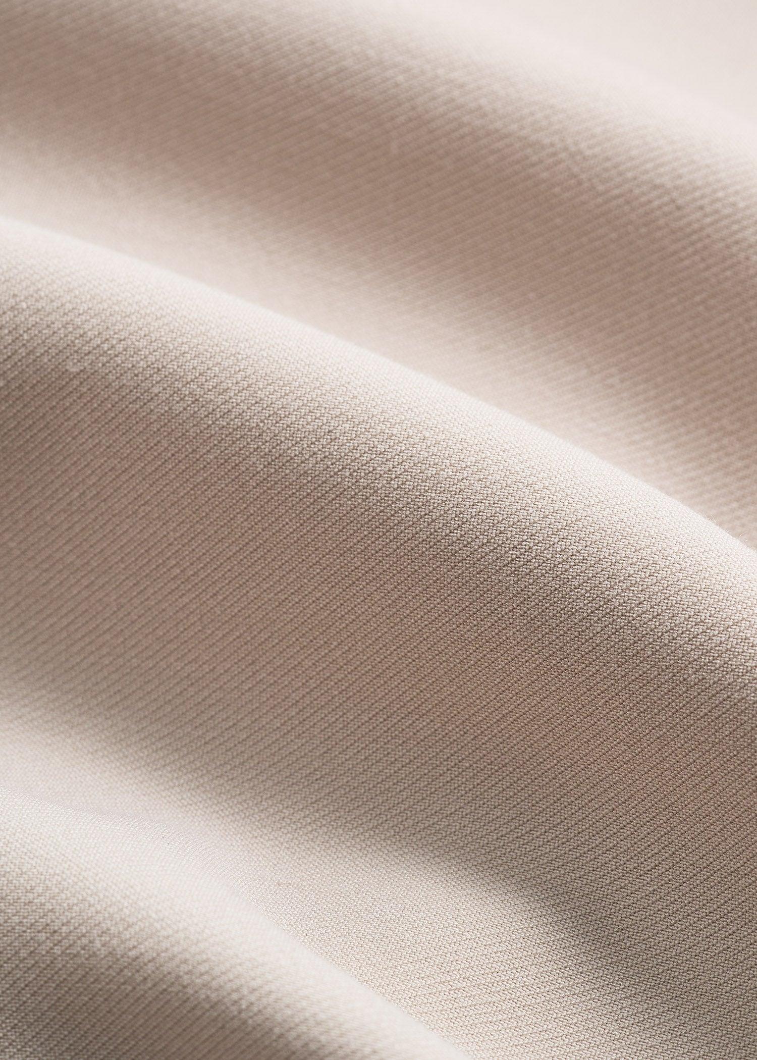 Boyfriend Fit Single-Button Blazer for Tall Women in Light Taupe Product Image