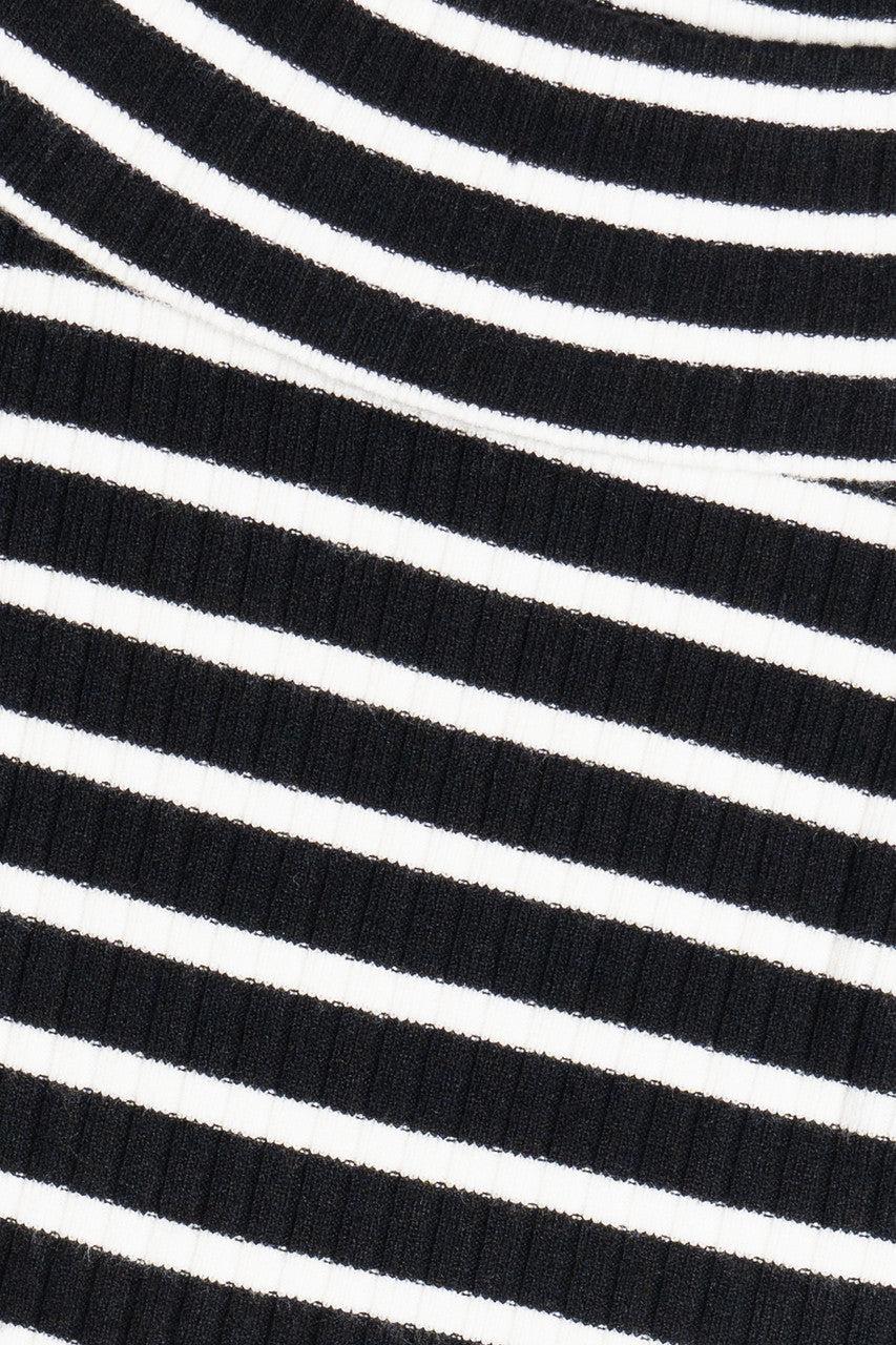 Off The Shoulder Striped Sweater Product Image