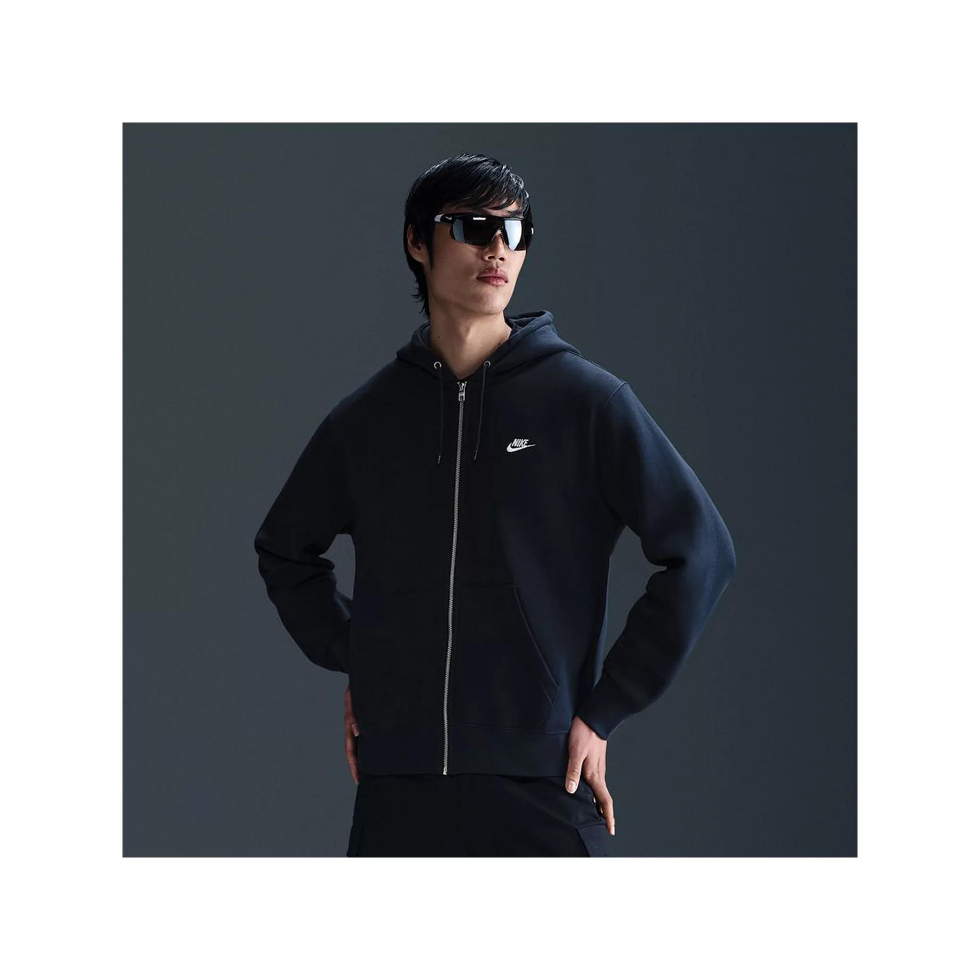 Men's Nike Club Full-Zip Fleece Hoodie,  Product Image