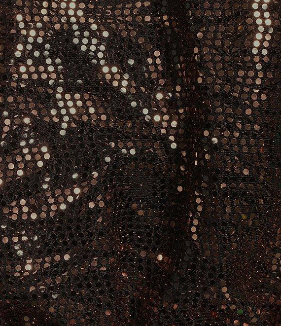 Marina Halter Neck Sleeveless Disco Jumpsuit Product Image