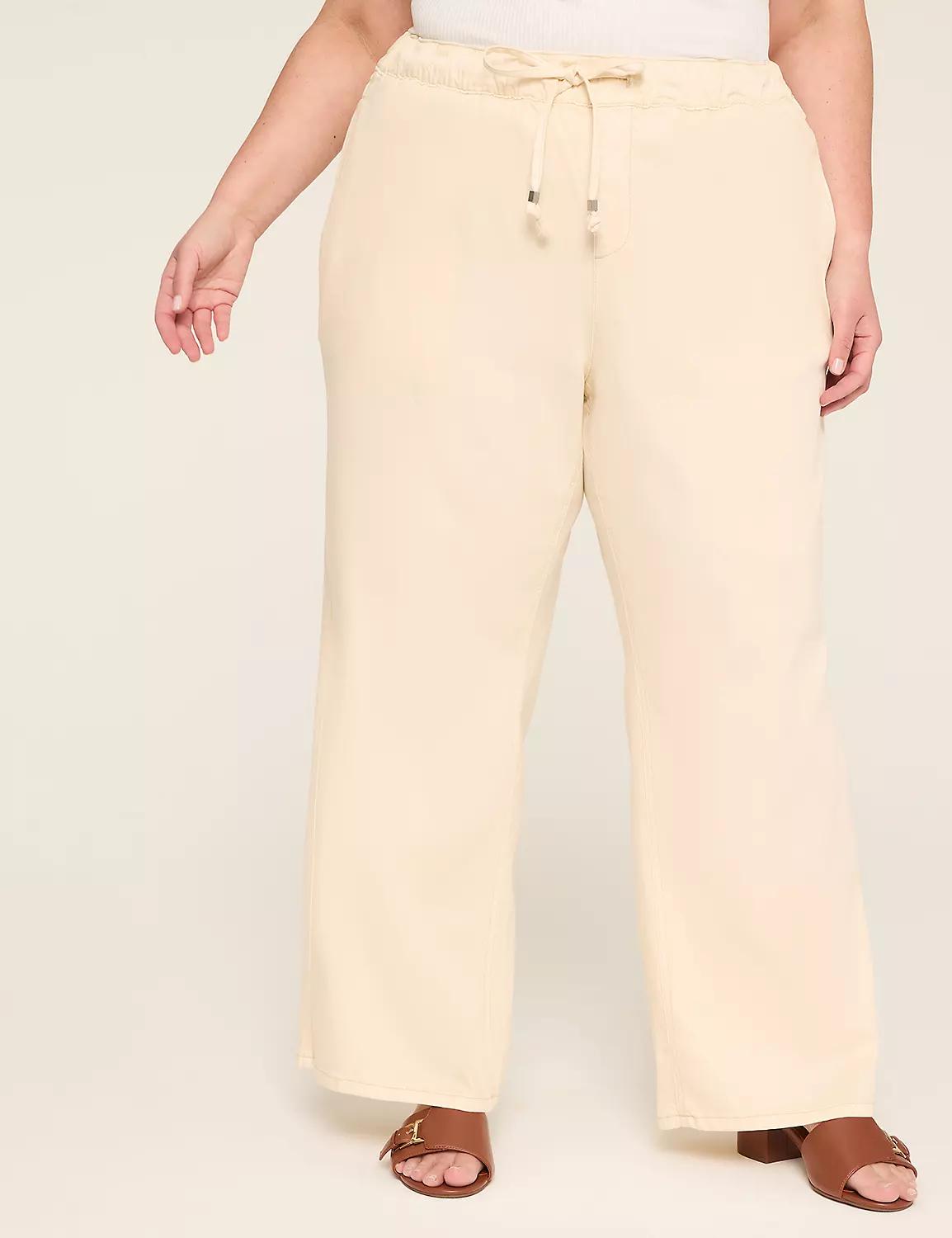 Pull-On Fit Lightweight Denim Relaxed Straight Jean Product Image