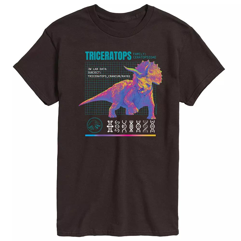 Men's Jurassic World Triceratops Graphic Tee,  Product Image