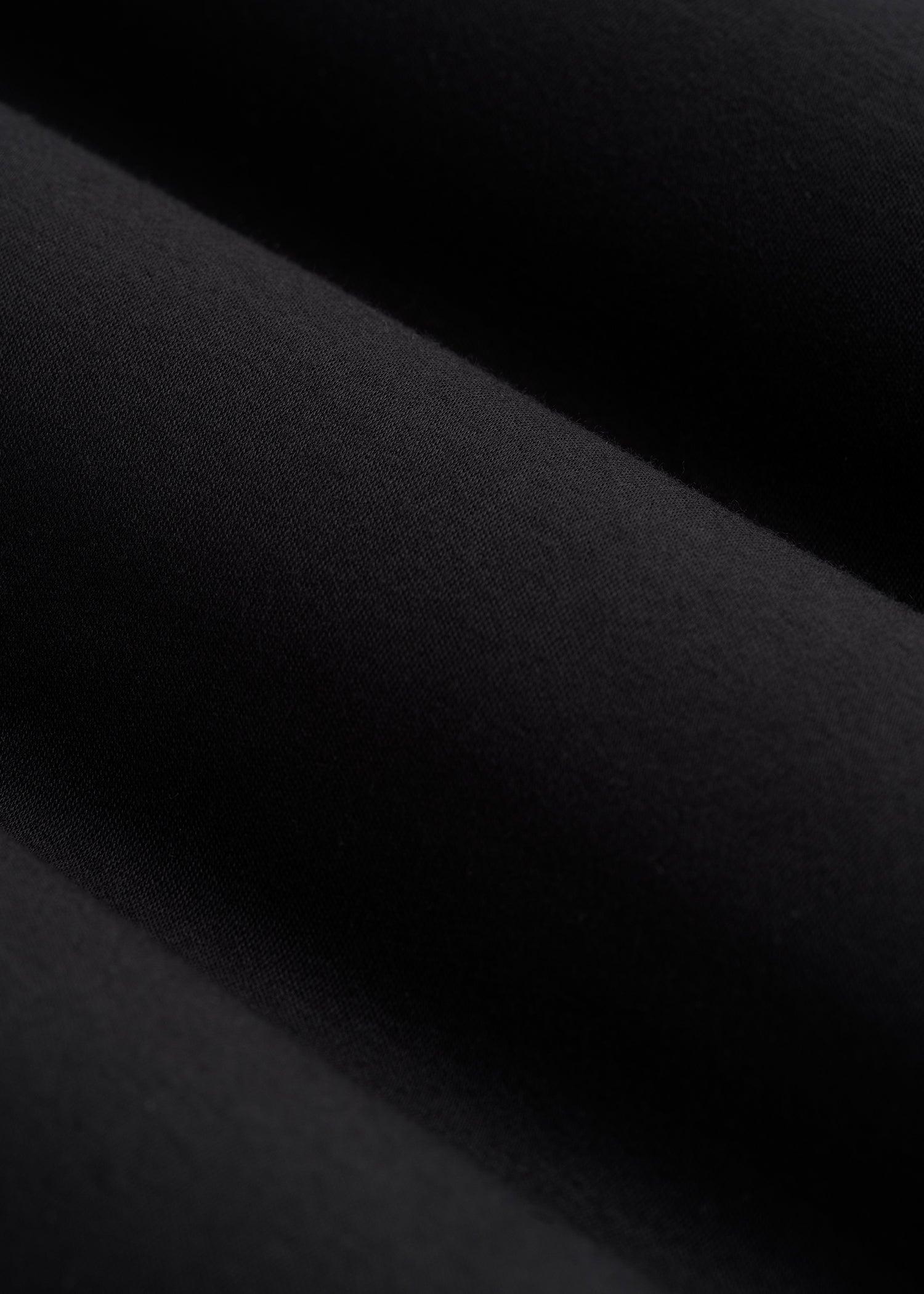 Cap Sleeve Wrap Mini Dress for Tall Women in Black Female Product Image