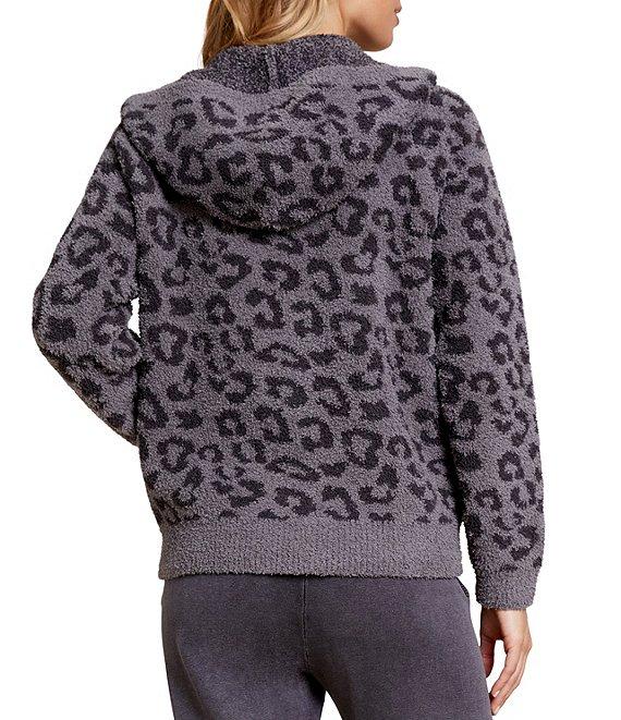 Barefoot Dreams CozyChic Wild Zip Kangaroo Pocket Hoodie Product Image
