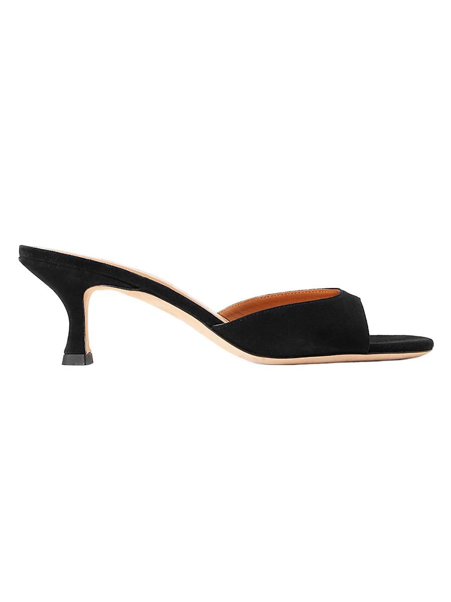Womens Brigitte Suede Mules Product Image