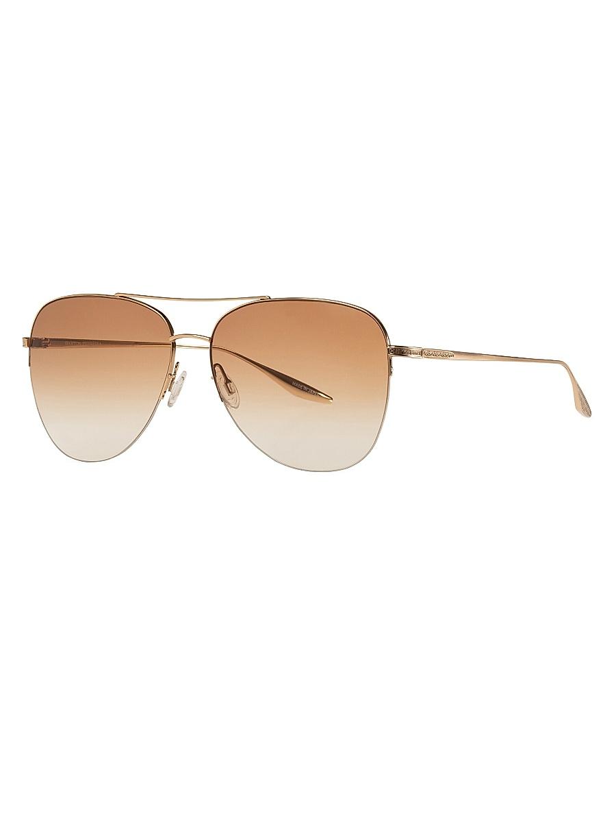 Womens 62MM Aviator Sunglasses Product Image