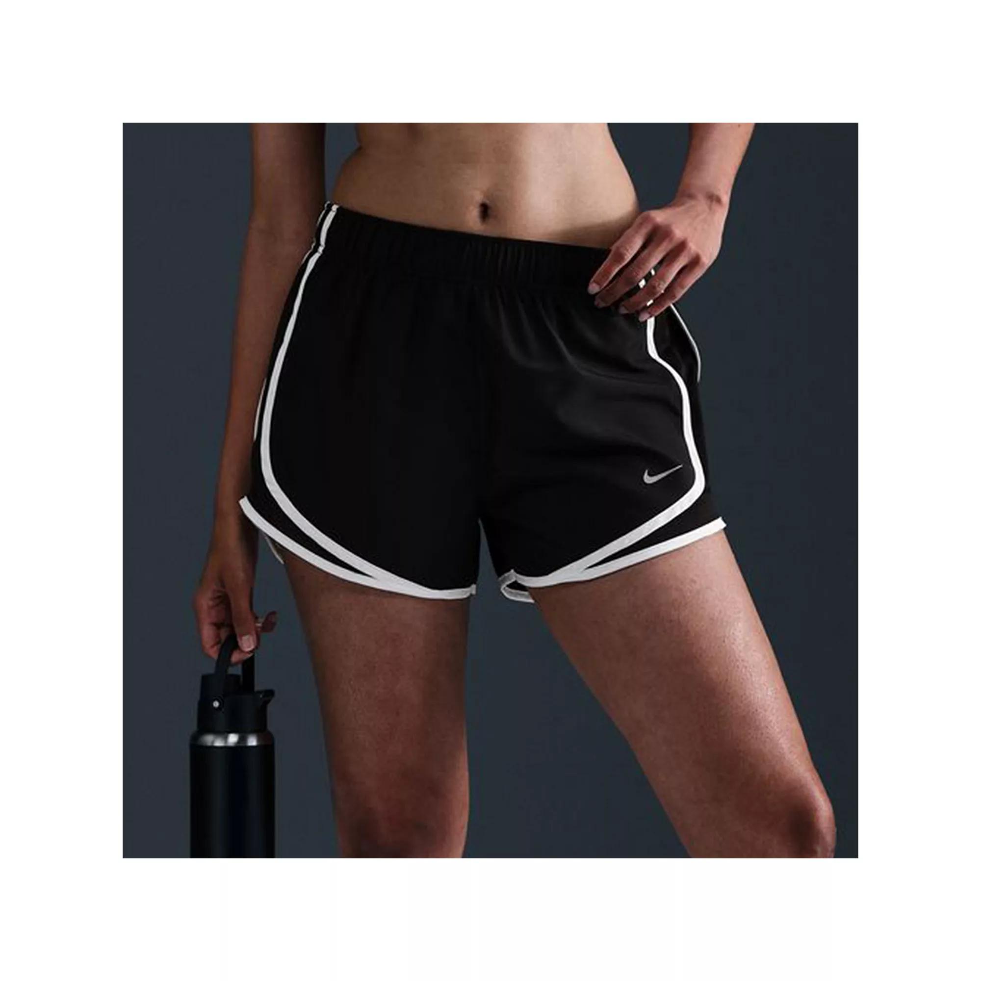 Nike Womens Tempo Dri-FIT Mid-Rise Brief-Lined Running Shorts | HM6096-010 Product Image