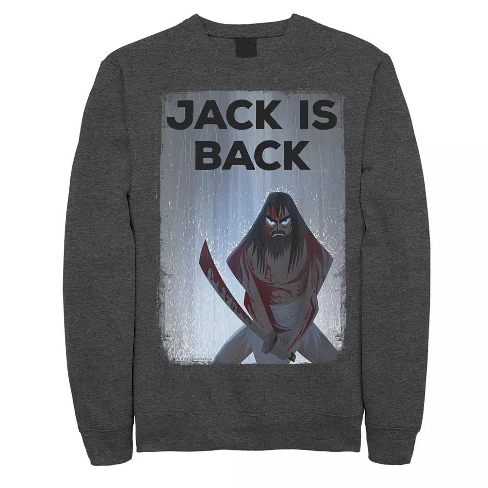 Men's Cartoon Network Samurai Jack The Jack Is Back Rainwaters Fleece,  Product Image