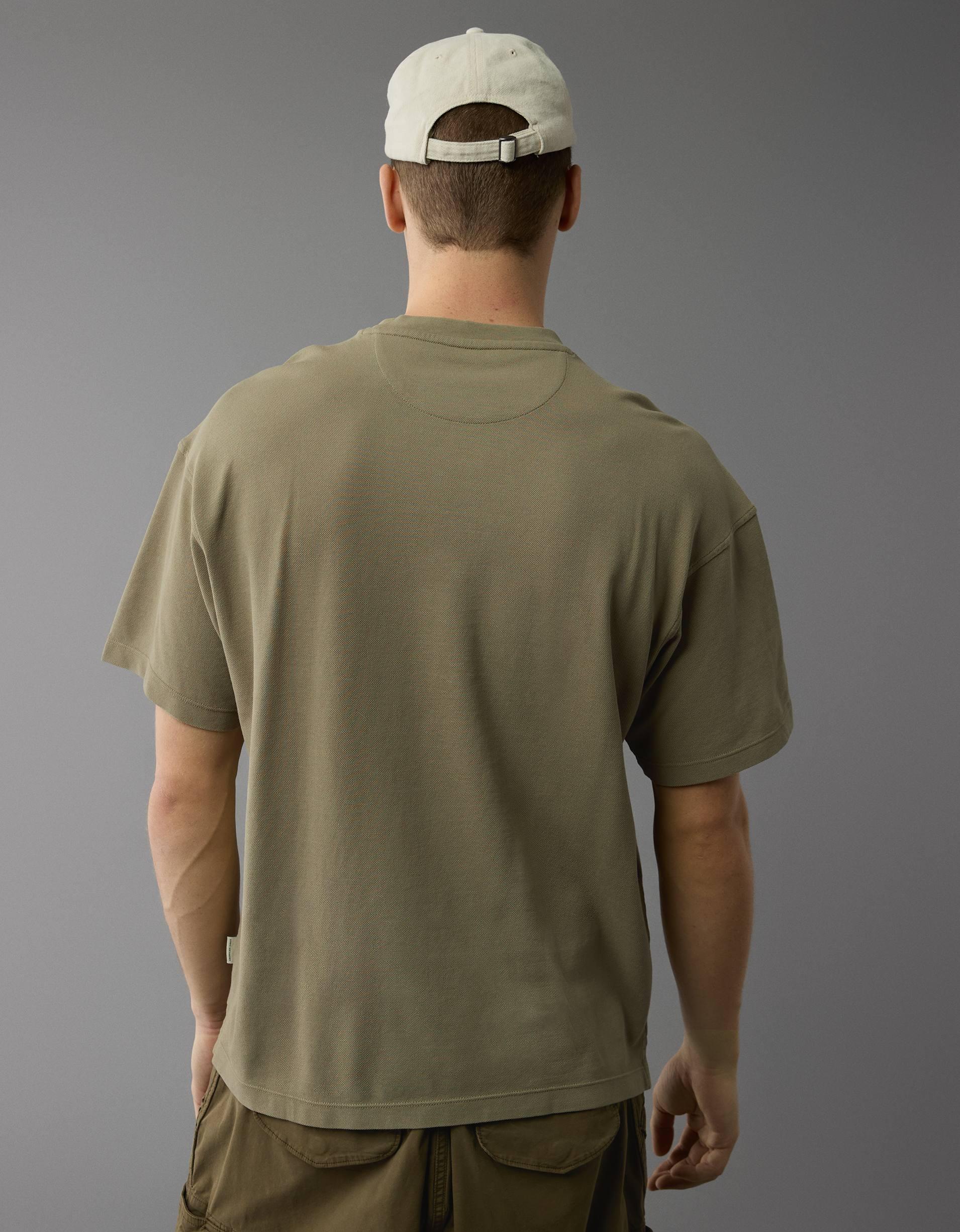 AE Boxy Pique T-Shirt Product Image